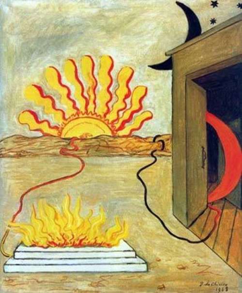 Giorgio de Chirico Sacrifice to the Sun