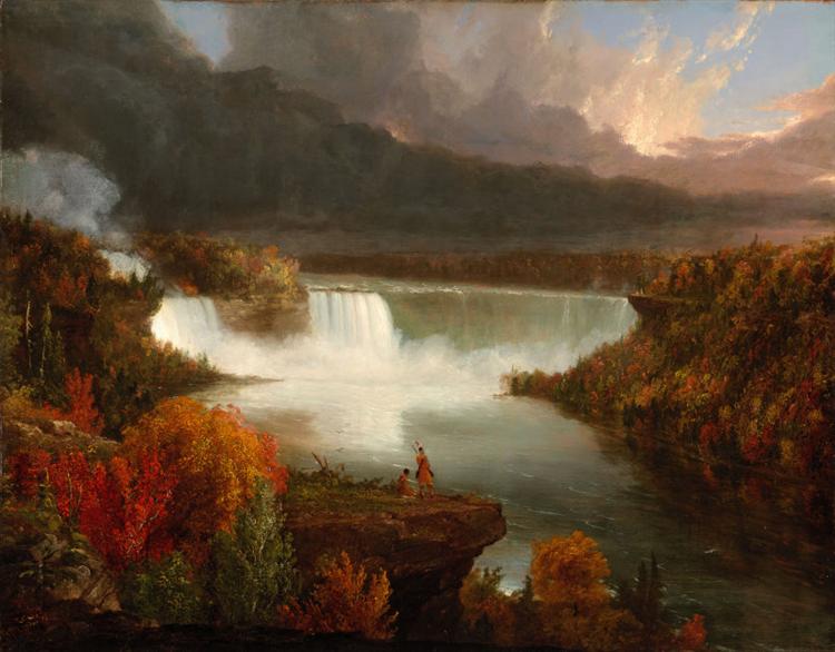 Thomas Cole distant-view-of-niagara-falls-1830