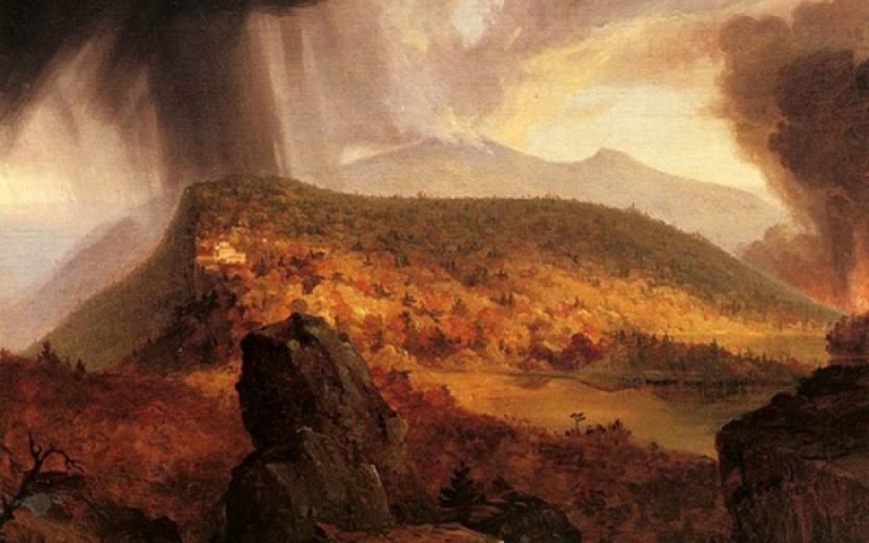 thomas cole- Sunset
