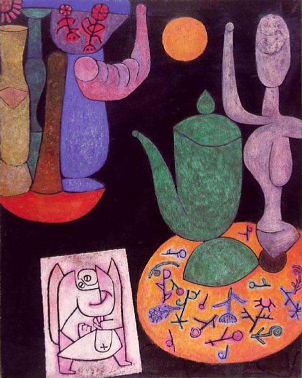 artists-last-works-Klee the last still life 1940