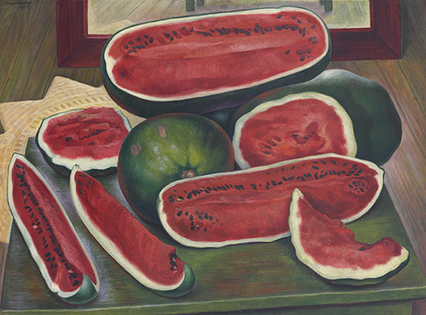 artists-last-works-Rivera The Watermelons 1957