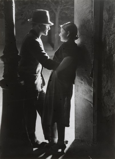 Brassai Lovers Under a Street Lamp