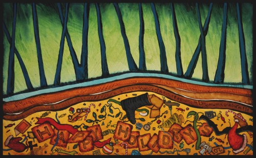 2011 Christmas Card Framed